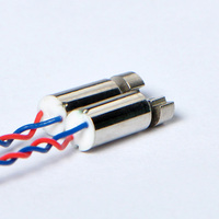 3.7v 0408 4x8mm DC1.5-3V moteur électrique miniature Micro tasse creuse vibration