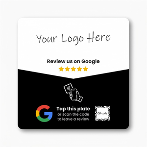 <span class=keywords><strong>Google</strong></span> Review PVC personnalisé <span class=keywords><strong>Google</strong></span> Code QR de support de table NFC pour menu de restaurant Instagram Facebook Whatsapp Linkedin - Product Image 3