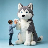 Grande peluche géante d'animaux : éléphant, dinosaure, panda, licorne – Peluches personnalisées