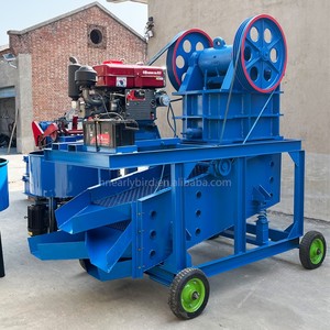 Mesin Penghancur Batu Mobile dengan Mesin Penyaring untuk Pertambangan Batu, Konstruksi Jalan, Tambang Bijih, Tambang Emas, Penghancur Limbah Konstruksi - Product Image 4