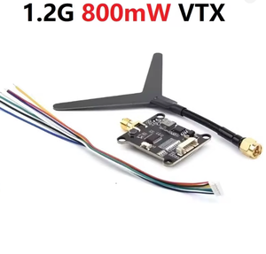 1.2กิกะเฮิร์ตซ์ปรับได้ FPV 800mW 1W 1.6W 2W vtx vrx rcring dronescopters เสาอากาศ Y คู่ส่งข้อมูลเวลาแฝงต่ำ - Product Image 6