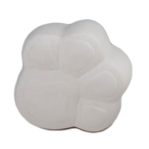Yeni özel basit seramik kedi pençe şekilli kül Urn mezar cenaze Cinerary tabut evcil ve insan külleri için - Product Image 1