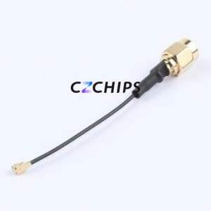 KH-SMAJ-IPEX-RG1.13-B60 RF Cable RF ( Input End Output End: SMA-K to IPEX )( Cable Length: 6cm )( IPEX Generation: 1 gen ) - Product Image 2