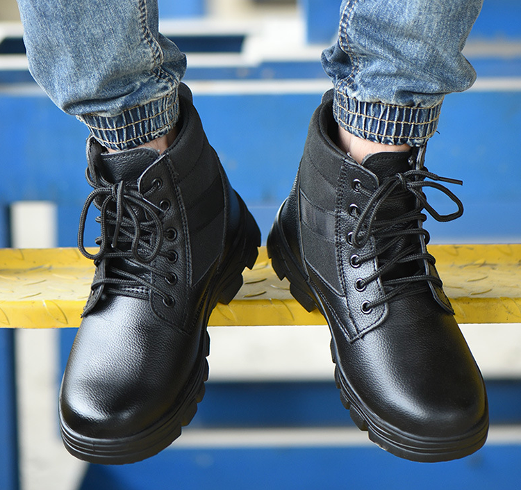 Gran oferta de botas con punta de acero para la nieve de otoño e