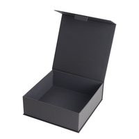 Boîte cadeau écologique personnalisée avec logo, impression couleur or, boîtes cadeaux rigides de luxe