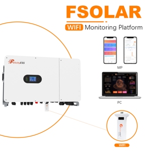Sistema Solar Híbrido Felicitysolar de Alta Frecuencia, Conexión a Red/Aislada, Onda Sinusoidal Pura, 50KW, 100kw, 150kw - Product Image 1