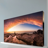 Affichages de signalisation numérique LCD intelligents pour les magasins de détail Capteur d'éclairage mural vidéo en option Réglage automatique de la luminosité/du contraste