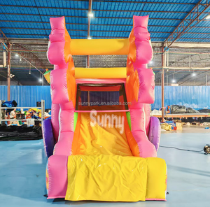 Công chúa vận chuyển Combo Inflatable nhà bị trả lại Inflatable lâu đài <span class=keywords><strong>bouncy</strong></span> với trượt Inflatable lâu đài <span class=keywords><strong>Bouncer</strong></span> - Product Image 6