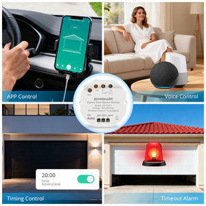 Zemismart Tuya ZigBee Thông Minh Cửa Nhà Để Xe Mở Điều Khiển Chuyển Đổi Tuya Google Nhà Alexa Điều Khiển Bằng Giọng Nói Cuộc Sống Thông Minh Điều Khiển Từ Xa - Product Image 3