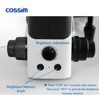 Microscope métallurgique et métallographique inversé trinoculaire optique 50X-500X avec caméra, fabriqué par le fabricant