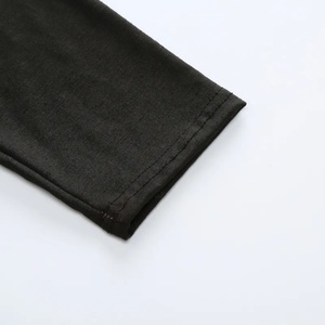 Camiseta Deportiva de Algodón para Hombre, Estilo Americano, Corte Regular, Color Sólido, Personalizable, de Secado Rápido y Transpirable, con Largo Extendido - Product Image 2