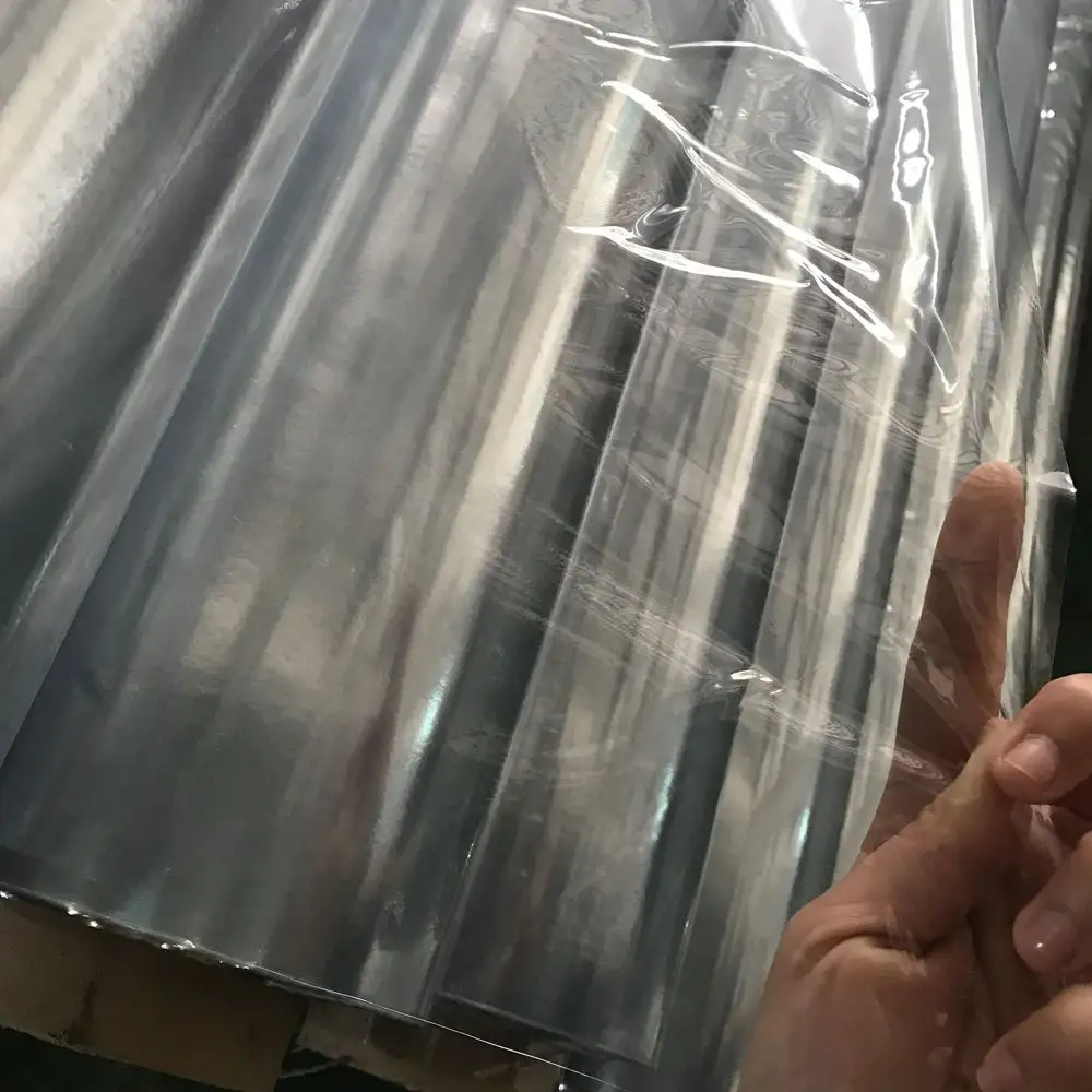 PVC Plastik Lembaran Ketebalan 0.10 Mm Bening Film untuk Kemasan
