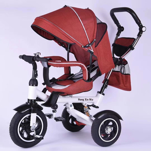 Triciclo per Bambini con Rimorchio all'Ingrosso dalla Cina / Triciclo per Bambini da 1-6 Anni / Nuovo Design Bicicletta Triciclo per Bambini con Tettuccio - Product Image 4