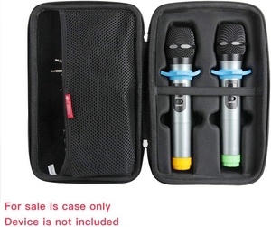 กล่องใส่ไมโครโฟนแบบถือไร้สายแบบมีซิปกระเป๋า EVA สำหรับ <span class=keywords><strong>fifine</strong></span> UHF อุปกรณ์ System-K036 - Product Image 3