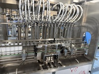 Machine de remplissage automatique à piston HuiMing HSGZ-16A, électrique et pneumatique, précision de 0,3 % pour boissons, pâtes épaisses/sauces