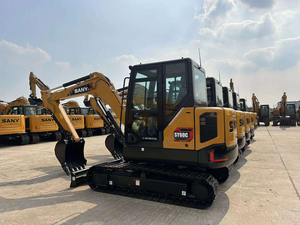 Excavatrice SANY SY60 de 6 tonnes avec moteur Isuzu, composants PLC et engrenages, modèles SY55C, SY75C, SY60C - Product Image 5