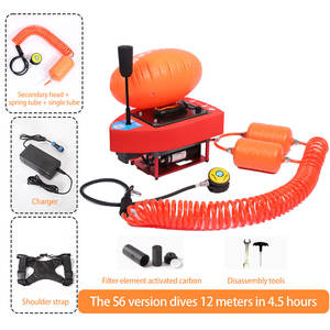 वॉलाच डाइविंग रेस्पिरेटर, मनोरंजक डाइविंग के लिए पोर्टेबल पानी के पानी में सांस लेने वाला उपकरण, चार्जिंग सतह वायु आपूर्ति मशीन - Product Image 6