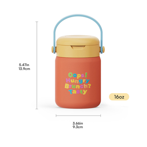 <strong>Hot</strong> Sale Reusable Vacuum <strong>Hot</strong> <strong>Keep</strong> Thermal Soup <strong>Insulated</strong> <strong>Food</strong> Jar Stainless Steel Lunch Box <strong>Food</strong> <strong>Container</strong> with Spoon - Product Image 6
