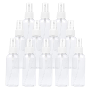 10ml 20ml 30ml 100ml 200ml 250ml 500ml <b>Small</b> Transparent clear Fine Mist Perfume Plastic <b>Spray</b> <b>Bottles</b> - Product Image 2