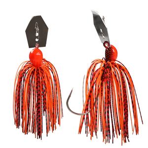 Vente en gros d'appâts à lame Chatterbait avec jupe en caoutchouc appâts buzzbait leurres de pêche appâts bavards - Product Image 1