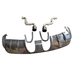 <span class=keywords><strong>GTS</strong></span> Style แผ่นกระจายคาร์บอนไฟเบอร์ด้านหลังกันชนหลังที่คดเคี้ยวท่อไอเสียมีให้สำหรับ <span class=keywords><strong>Porsche</strong></span> <span class=keywords><strong>Cayenne</strong></span> Coupe <span class=keywords><strong>2018</strong></span> + - Product Image 1