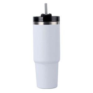 20oz 30oz Travel Car Tumbler Stainless Steel Vacuum Insulated with Lid Straw Non-Slip Bottom <b>Hot</b> Cold <b>Drink</b> - Product Image 6