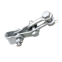 Perlengkapan Daya Pabrik Penyuplai Kabel Serat Optik ADSS Kit Jangkar U-4 Shackle dengan Clevis TC dengan Semua Ukuran Sesuai Permintaan Pelanggan