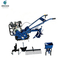 Prix de gros usine Motoculteur chenillé diesel 7 CV à poussée manuelle, Support de paiement pour revendeurs, Prise en charge de la personnalisation