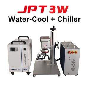 Ly Gescheiden UV Laser Markering Machine Jpt 3W 5W Ultraviolet Ray Paars Koud Licht Optioneel Speciaal Gebruik CWUL-05AH Cool Chiller - Product Image 3