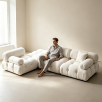 Canapé modulaire Bellini moderne en gros, mobilier de salon, combinaison de canapés pour intérieur domestique