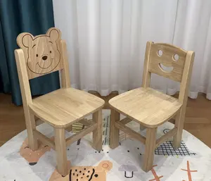 Çocuk çalışma masası masa ve sandalye çocuk ahşap anaokulu okul öncesi Playroom aktivite masa mobilya 2021 Montessori ahşap
