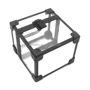 Dimension personnalisée Nouveau design Valise à outils transparente <span class=keywords><strong>en</strong></span> aluminium Style américain Valise à outils avec couronne Valise à outils - Product Image 6