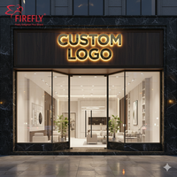 Letreros Luminosos LED Personalizados para Negocios y Tiendas, Letreros 3D con Letras Iluminadas, Letrero LED con Logotipo, Letrero de Canal LED para Exteriores Resistente al Agua