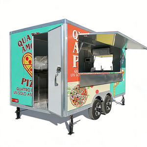 Cocina móvil cuadrada con chasis de acero galvanizado, aprobada por DOT, CE y VIN, equipada con todo el material necesario para un remolque de comida rápida. - Product Image 3