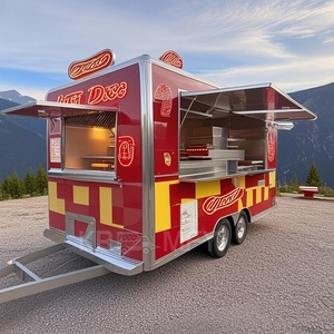 Camión de Comida Estándar Estadounidense para Venta de Café y Hot Dogs, Remolque con Cocina Completa - Product Image 3