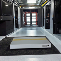 Boîtier de serveur en tôle d'aluminium extrudé 1U sur mesure, avec guides de carte, pour équipement de test, en acier galvanisé, OEM