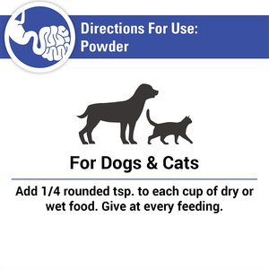 Suplemento DE SALUD probiótico para perros y gatos Polvo de soporte digestivo en botellas Salud gastrointestinal para mascotas - Product Image 6
