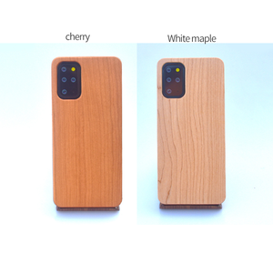Funda de Madera Natural Personalizada para PC con Parte Trasera Rígida, Logotipo Grabado con Láser, Funda de Madera en Blanco para Teléfono Samsung - Product Image 2