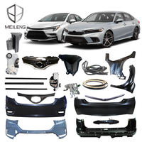 Les fabricants chinois fournissent d'autres pièces de carrosserie pour Toyota Honda couvercle de phare antibrouillard de voiture garniture garniture poignée de porte rétroviseurs latéraux ailes