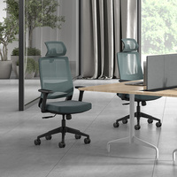 Chaise de bureau tunisienne de style contemporain ergonomique petit ascenseur pivotant réglable en nylon pour de longues heures de travail