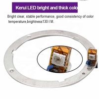Ampoule DRL pour moto, application de contrôle RGB Halo anneaux LED CCFL Angel devil Eyes kit de phares 80mm 95mm 105mm 110mm lampe antibrouillard