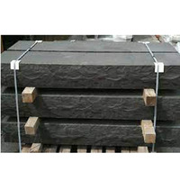 Dalle de basalte noir design moderne cube flottant spirale escalier en pierre de granit naturel carrelage antidérapant galaxie escalier en granit noir