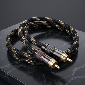 Câble audio RCA en cuivre OFC plaqué or RASANTEK avec gaine en PVC, 0,5m-5m, pour <span class=keywords><strong>lecteur</strong></span> DVD, ordinateur, projecteur, haut-parleur HiFi professionnel - Product Image 1