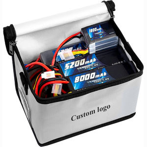 กระเป๋าเก็บแบตเตอรี่ขนาดใหญ่ ป้องกันไฟไหม้ ป้องกันการระเบิด สำหรับการชาร์จและจัดเก็บแบตเตอรี่ลิเธียมโพลิเมอร์ - Product Image 4