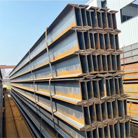 Profilé en acier structurel en H soudé laminé à chaud léger, grade Q235, pour la construction de petites ateliers préfabriqués et de supports de hangars de jardin