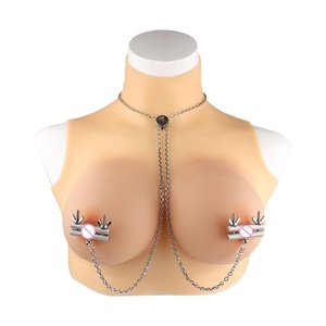 ของเล่นเซ็กซี่สำหรับผู้หญิงแบบ BDSM ที่หนีบหัวนมเพื่อกระตุ้นหน้าอกพร้อมสร้อยคอโลหะ - Product Image 3