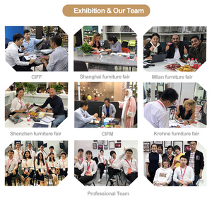 <span class=keywords><strong>Tavolo</strong></span> da Pranzo in Legno e Vetro di Lusso con Piano in Marmo Bianco, Set Rotondo Moderno per <span class=keywords><strong>6</strong></span> Persone con Sedie - Product Image 6