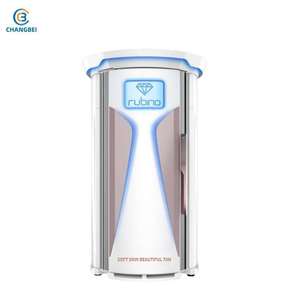 Cabina de Bronceado <span class=keywords><strong>Vertical</strong></span> Comercial CHANGBEI Modelo Rubino con Audio Integrado, Control Inteligente y Cuidado de la Piel de Cuerpo Completo - Product Image 2