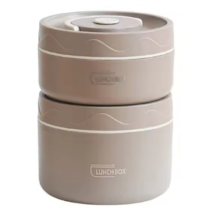 Boîte à lunch isotherme de haute qualité en acier inoxydable pour la maison, avec couvercle, bol à soupe, récipient à porridge, compatible micro-ondes - Product Image 3