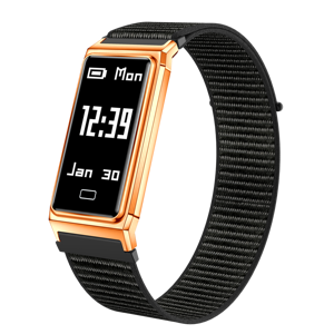 Pulseras Inteligentes Yiqungo B11 con Monitor de Ritmo Cardíaco, Batería de 190 mAh, Correas de Silicona y Carcasa Metálica - Product Image 1